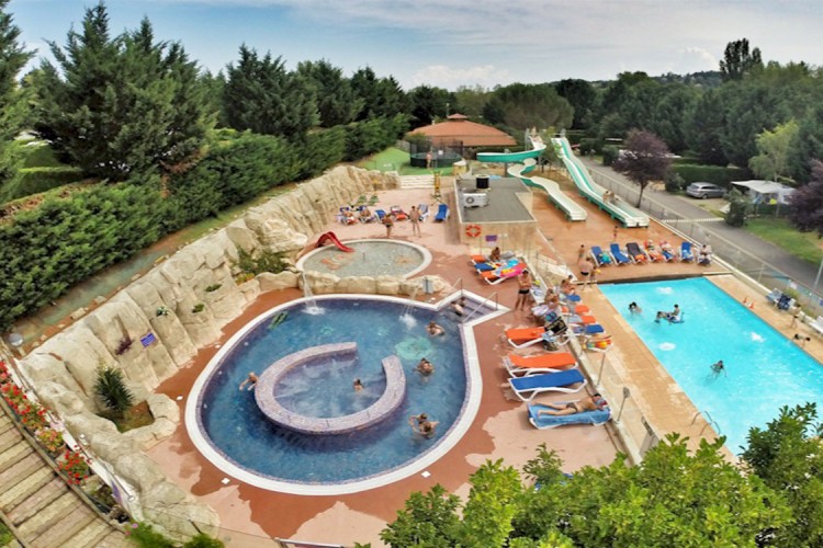 Vue générale du Parc aquatique en Auvergne